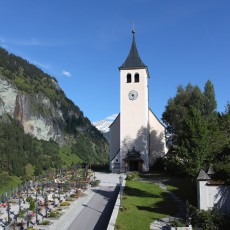 Die Pfarrkirche in Hüttschlag