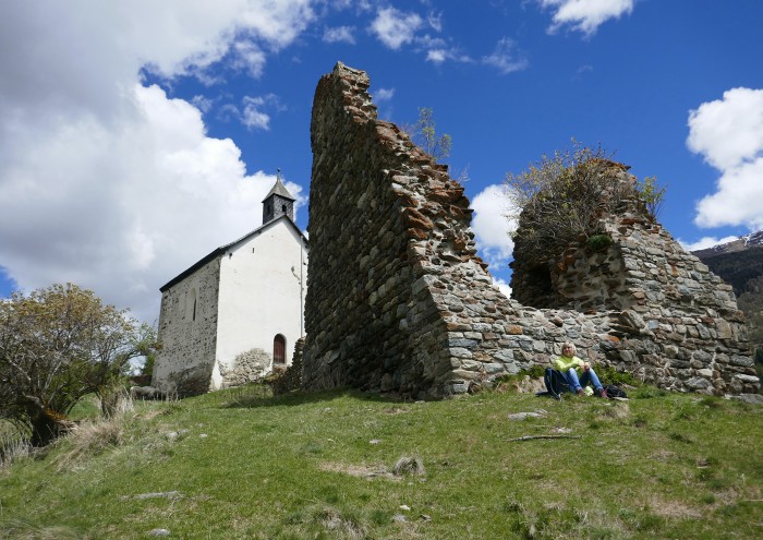 Ruinen in Obermatsch