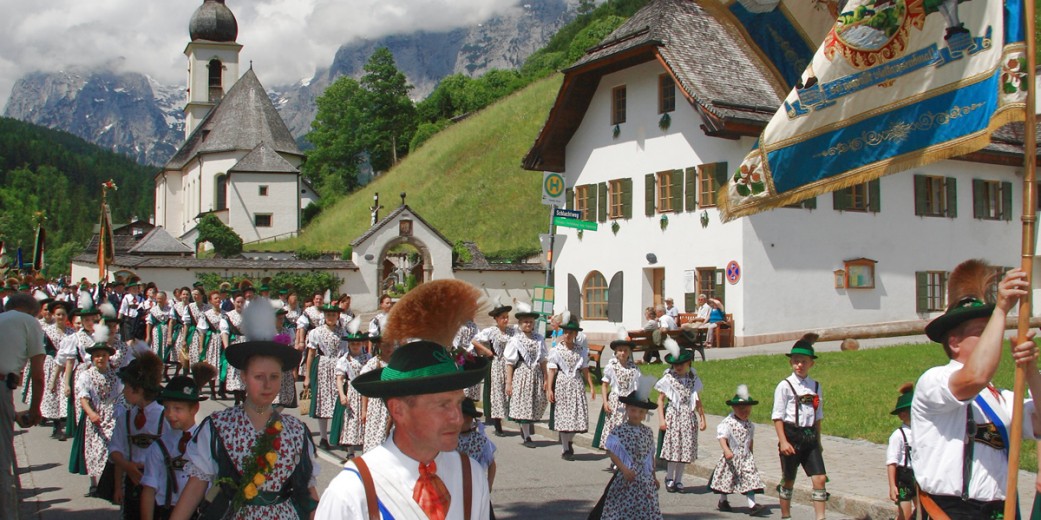 Trachtler in Ramsau