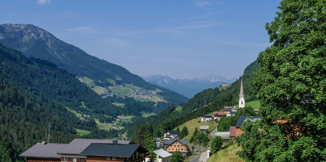 Blick ins Walsertal