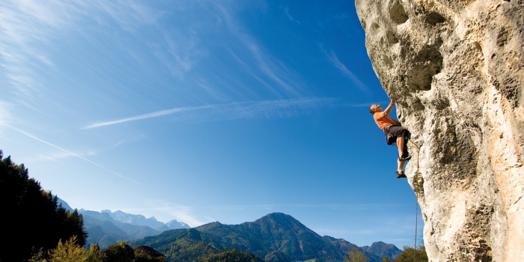 Klettersteig auf den Lärchenturm