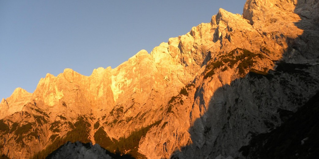 Gesäusenordwände gegenüber der Haindlkarhütte