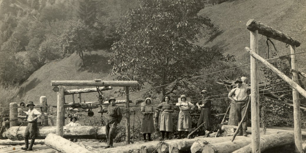 Holz spielte im Leben von Paularo seit jeher eine wichtige Rolle