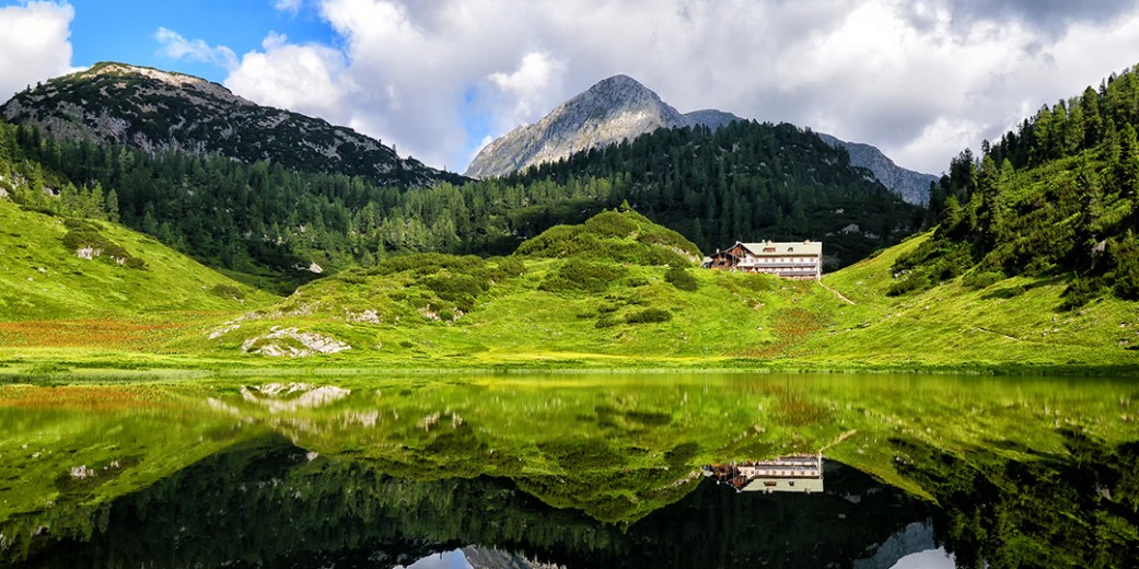 Kärlingerhaus mit Funtensee