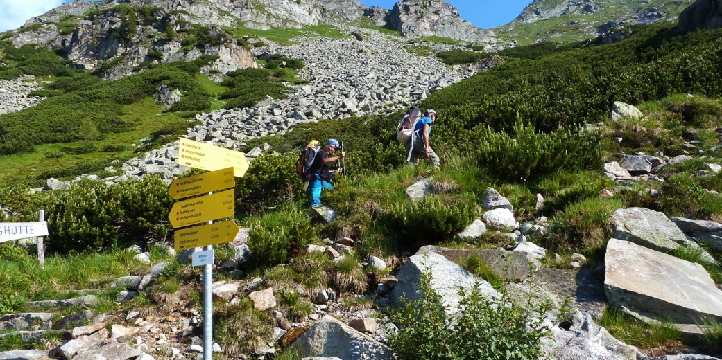 Anstieg auf die Arlhöhe (2.326 m)