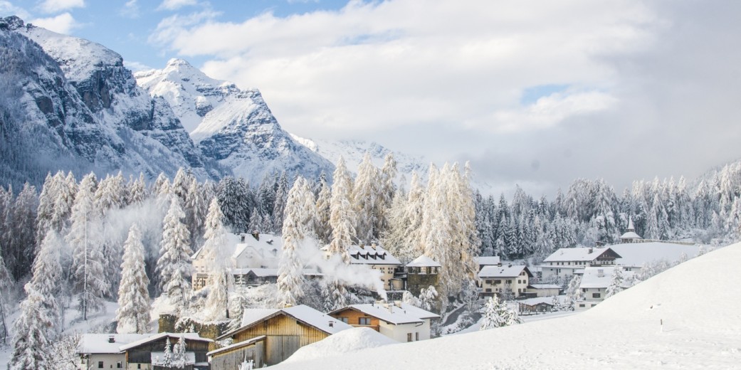 Schloss Schneeberg im Winter