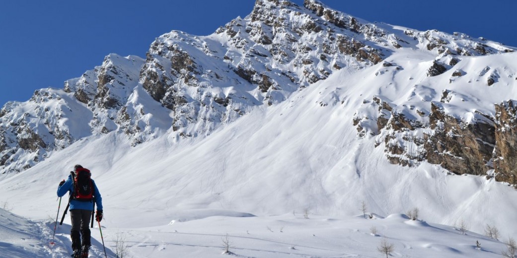 Aufstieg zur Hohen Warte im Schmirntal