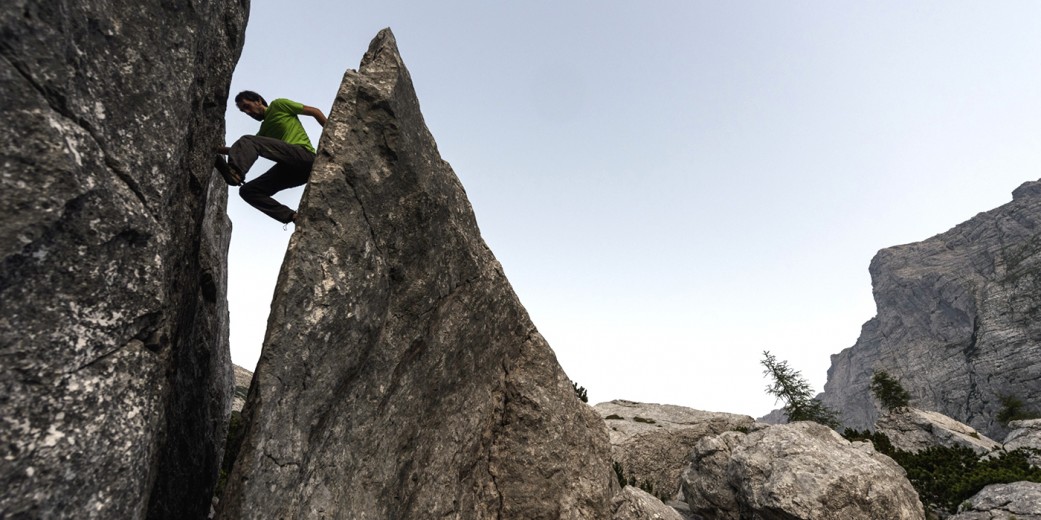 Bouldern im Blauseiskar