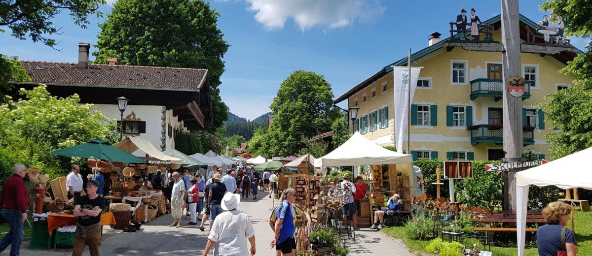 Bauern- und Handwerkermarkt in Sachrang