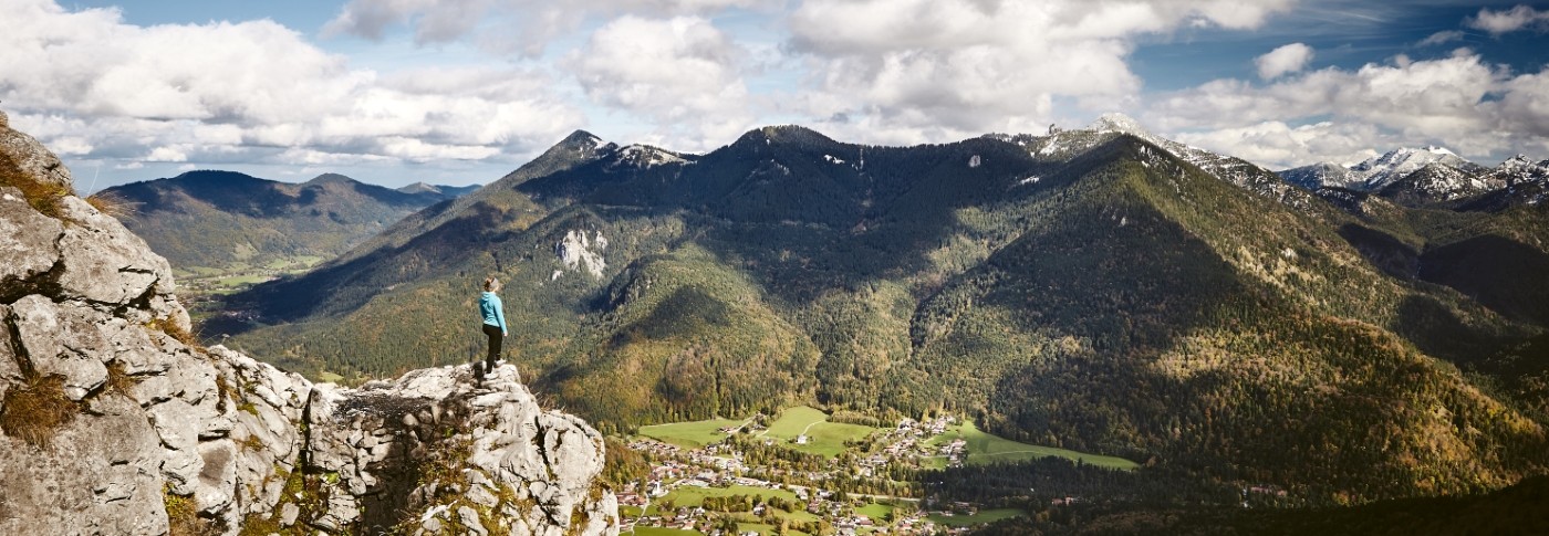 Blick auf Kreuth