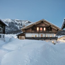 Der Mesnerhof-C im Winter